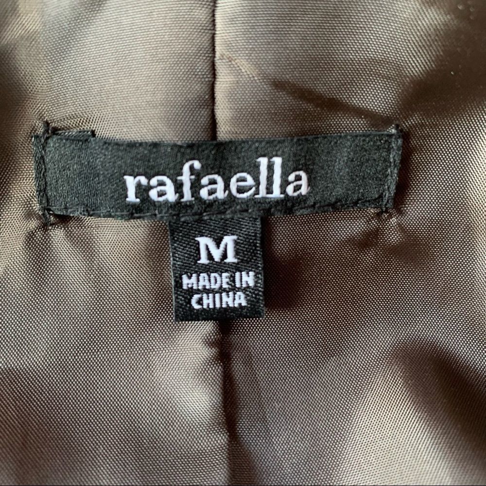 Rafaella Leopard Print Button-Front Jacket in Beige, Black and Brown - Picture 10 of 12